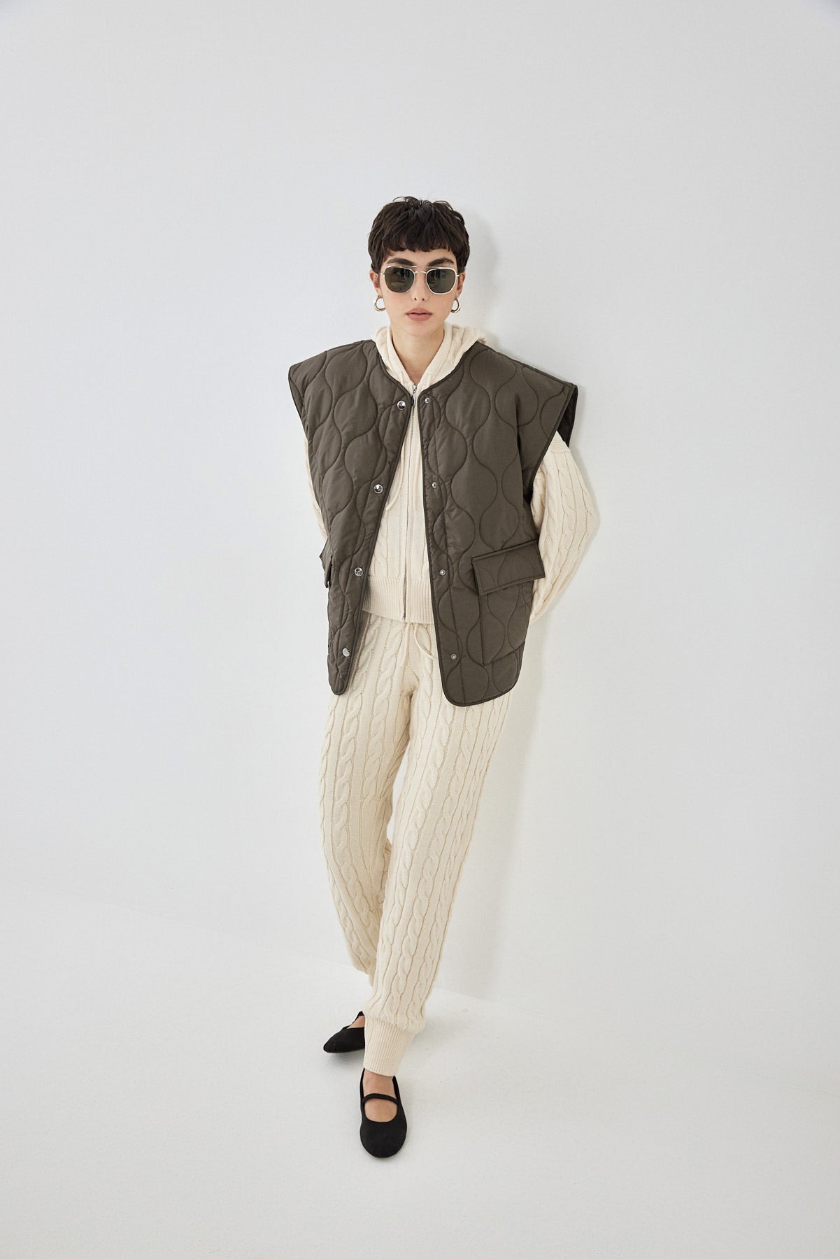 Quilted Vest - Dé Rococo