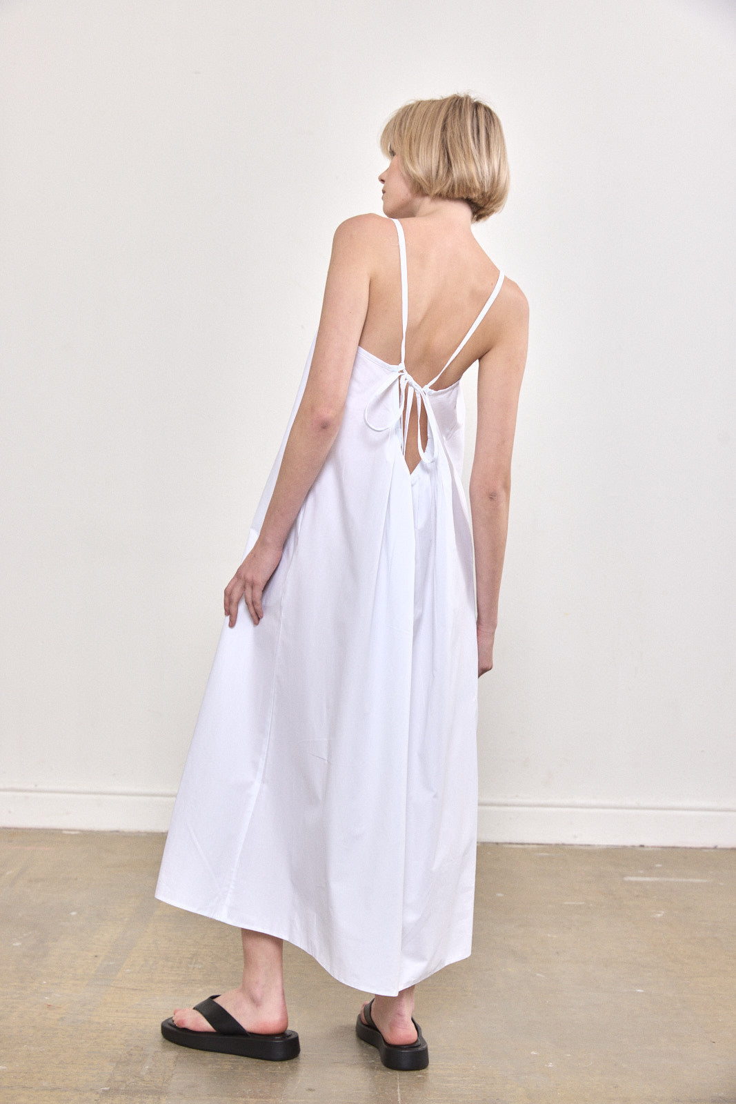 Strappy Open Back Dress