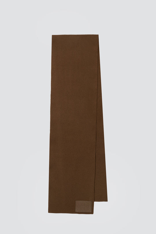 Knitted Ribbed Scarf - Dé Rococo