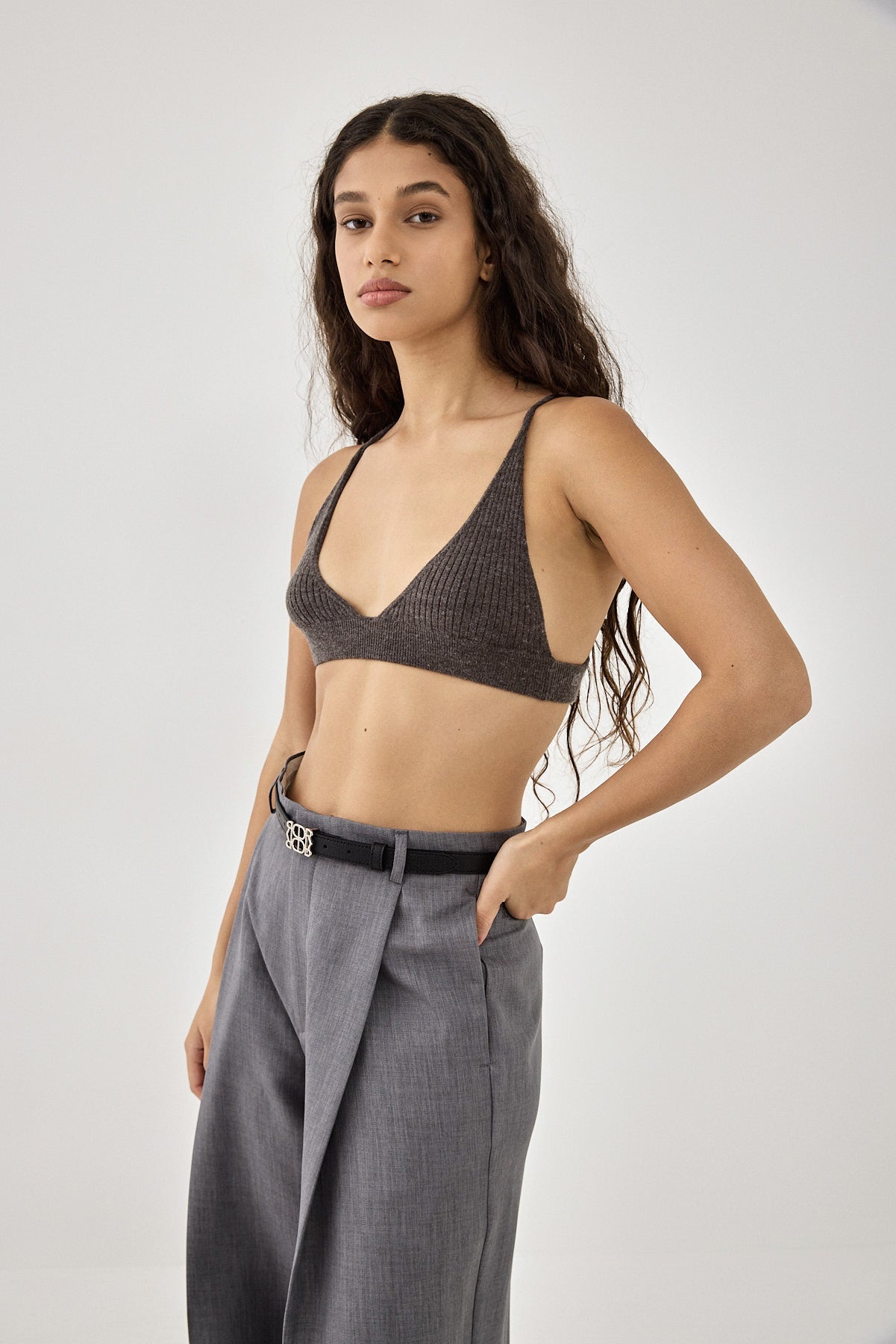 Cozy Triangle Bralette - Dé Rococo