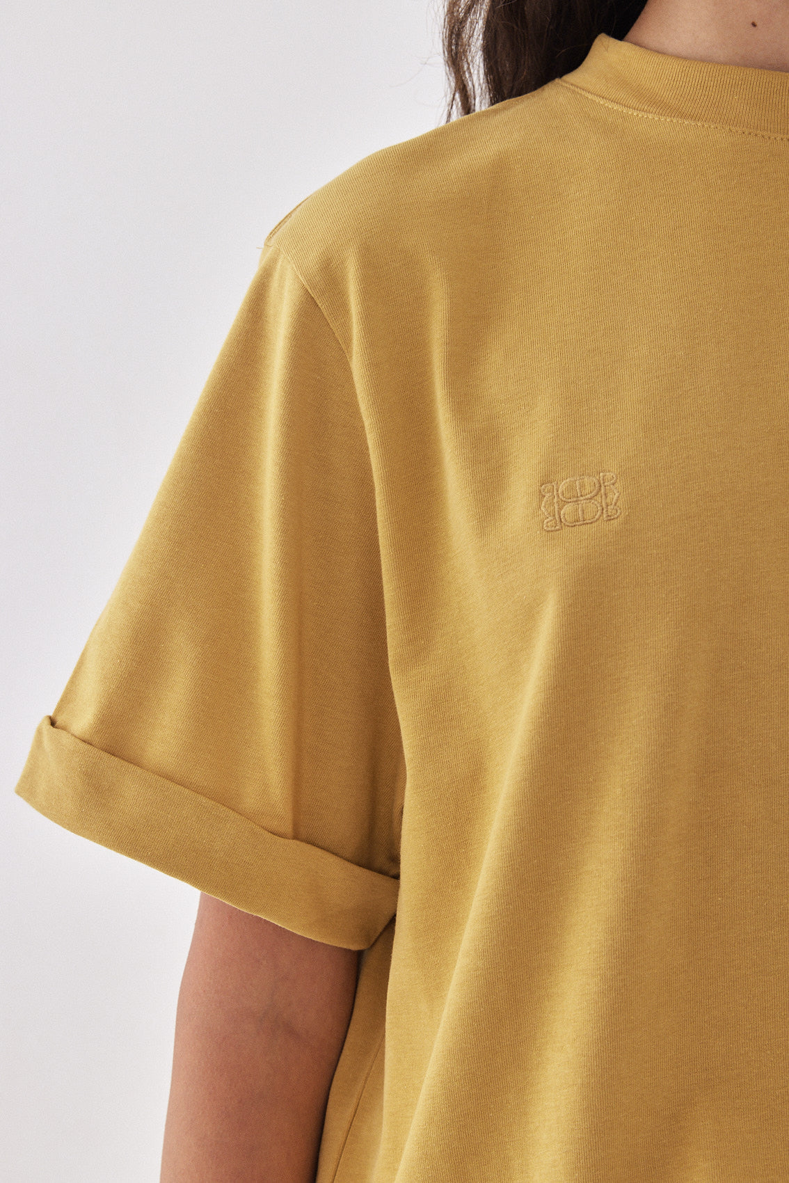 Folded Hem T Shirt - Dé Rococo