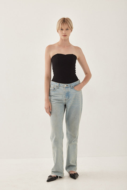 Jersey Strapless Top - Dé Rococo