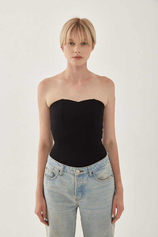 Jersey Strapless Top - Dé Rococo