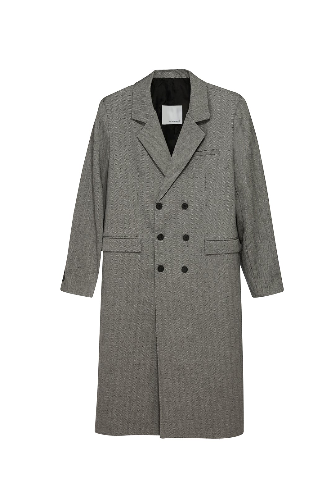 Longline Tailored Coat - Dé Rococo