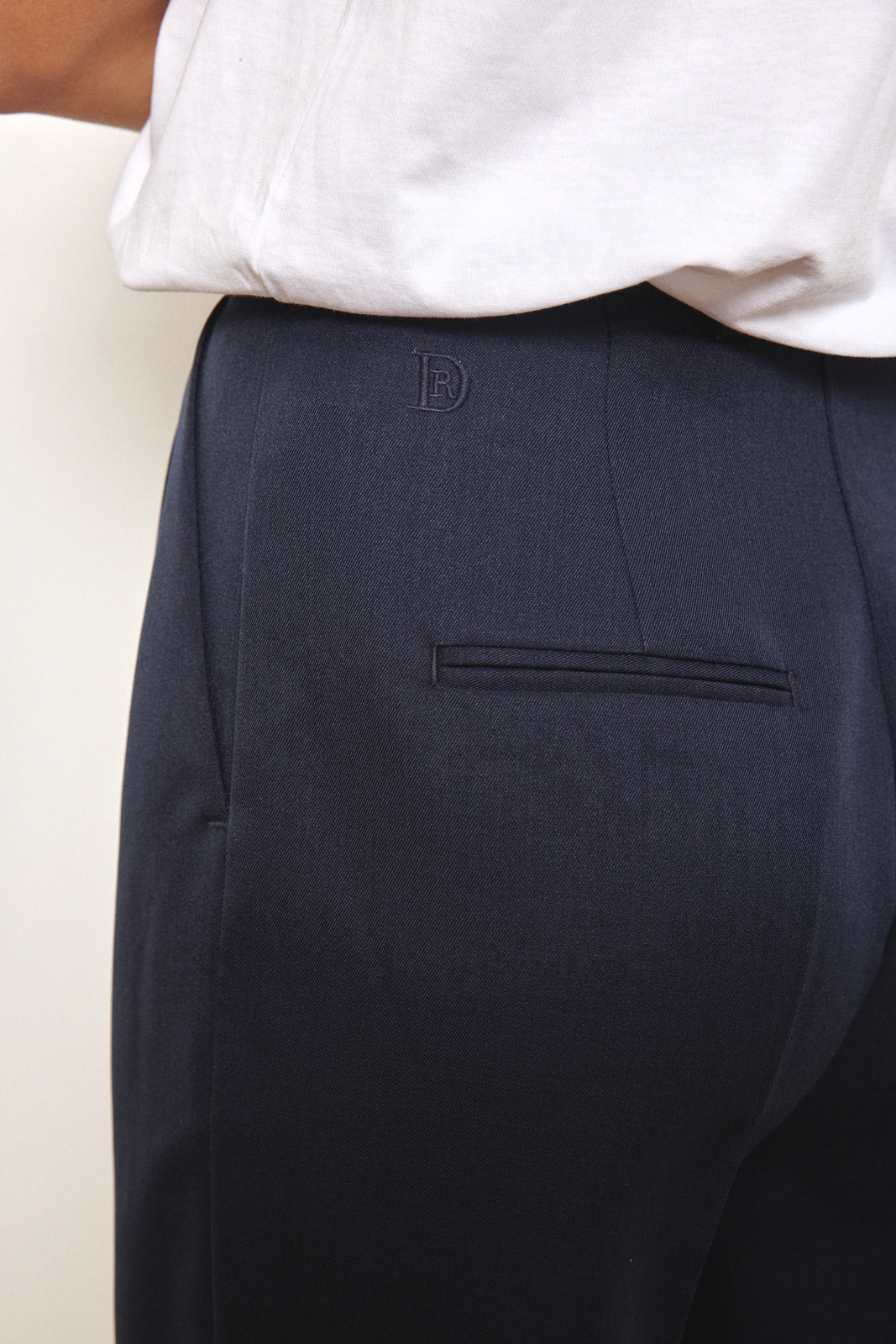 Folded hem Daddy pants