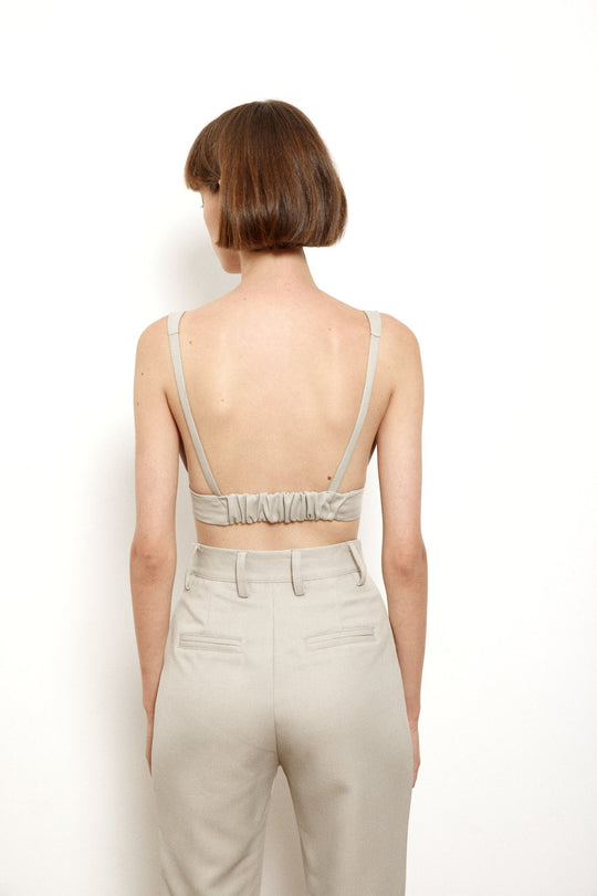 Tailored Daddy Bralette Top - Dé Rococo