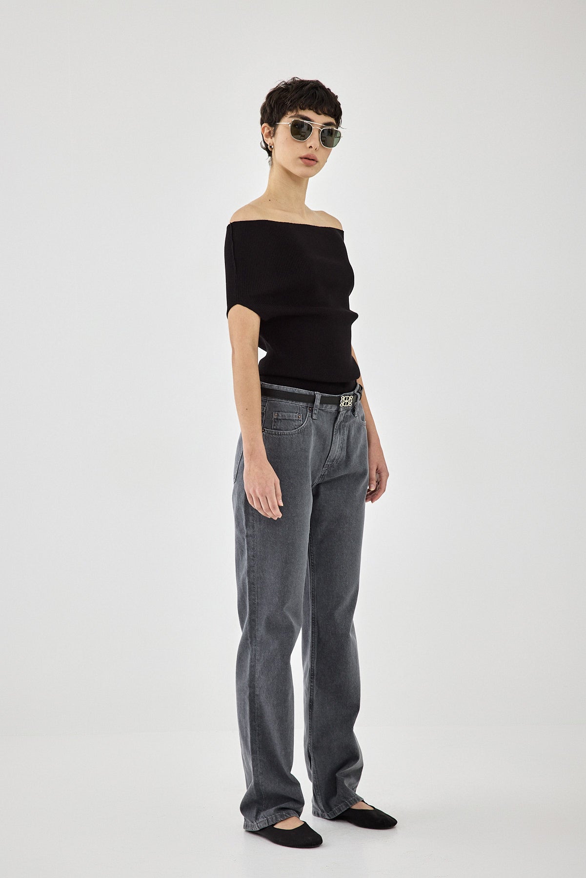Sleeveless Tight Ribbed Folded Top - Dé Rococo