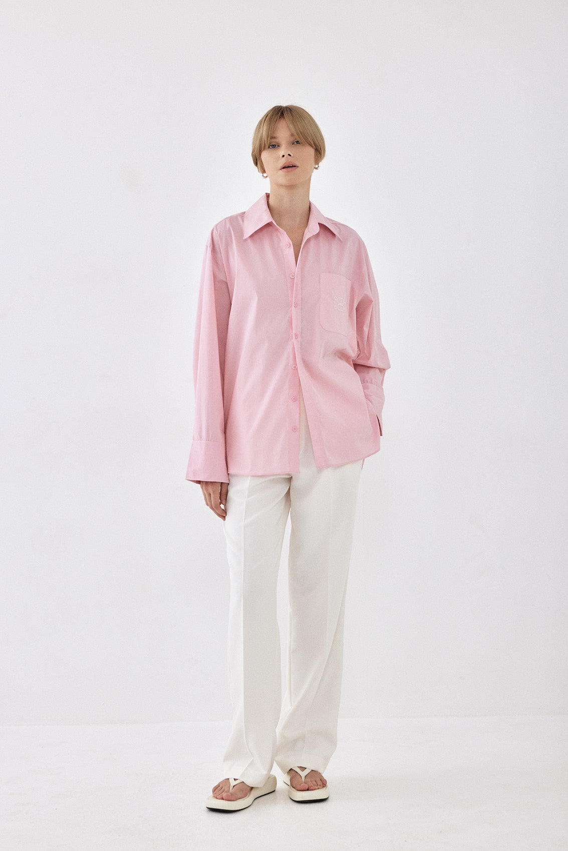 Poplin Button Down Shirt - Dé Rococo