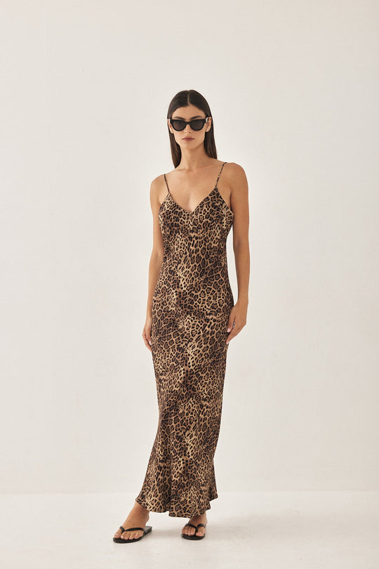 Satin Slip Dress - Dé Rococo