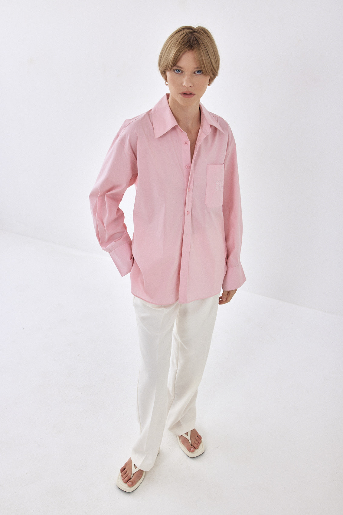 Poplin Button Down Shirt - Dé Rococo