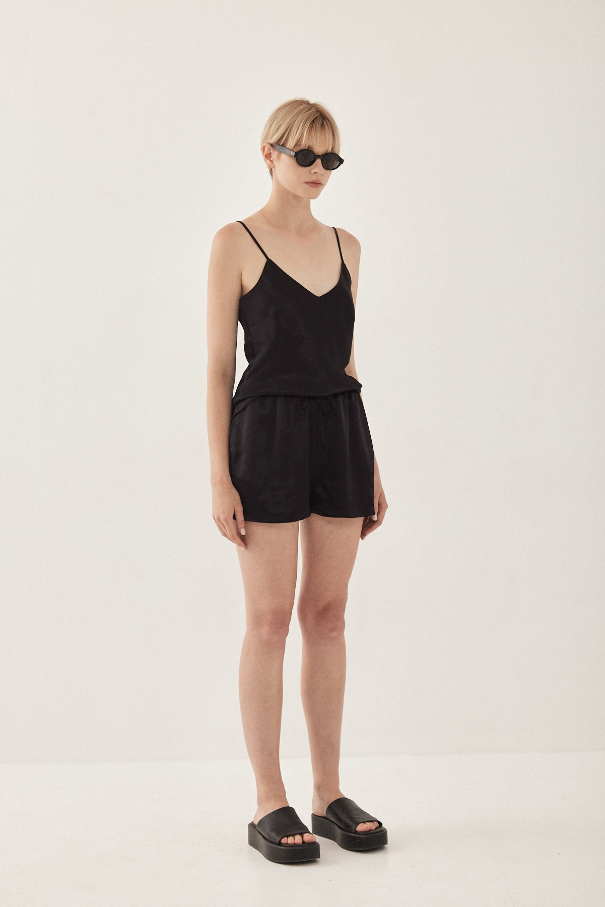 Satin Slip Camisole - Dé Rococo