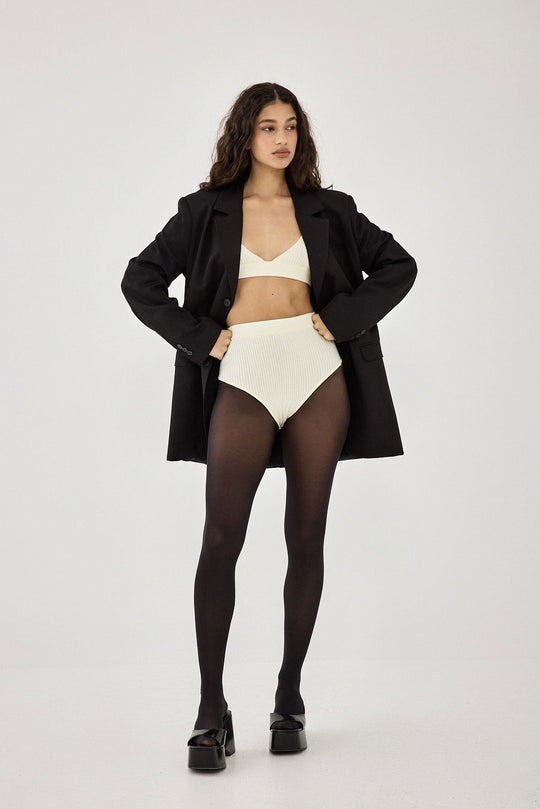 Cozy Triangle Bralette - Dé Rococo