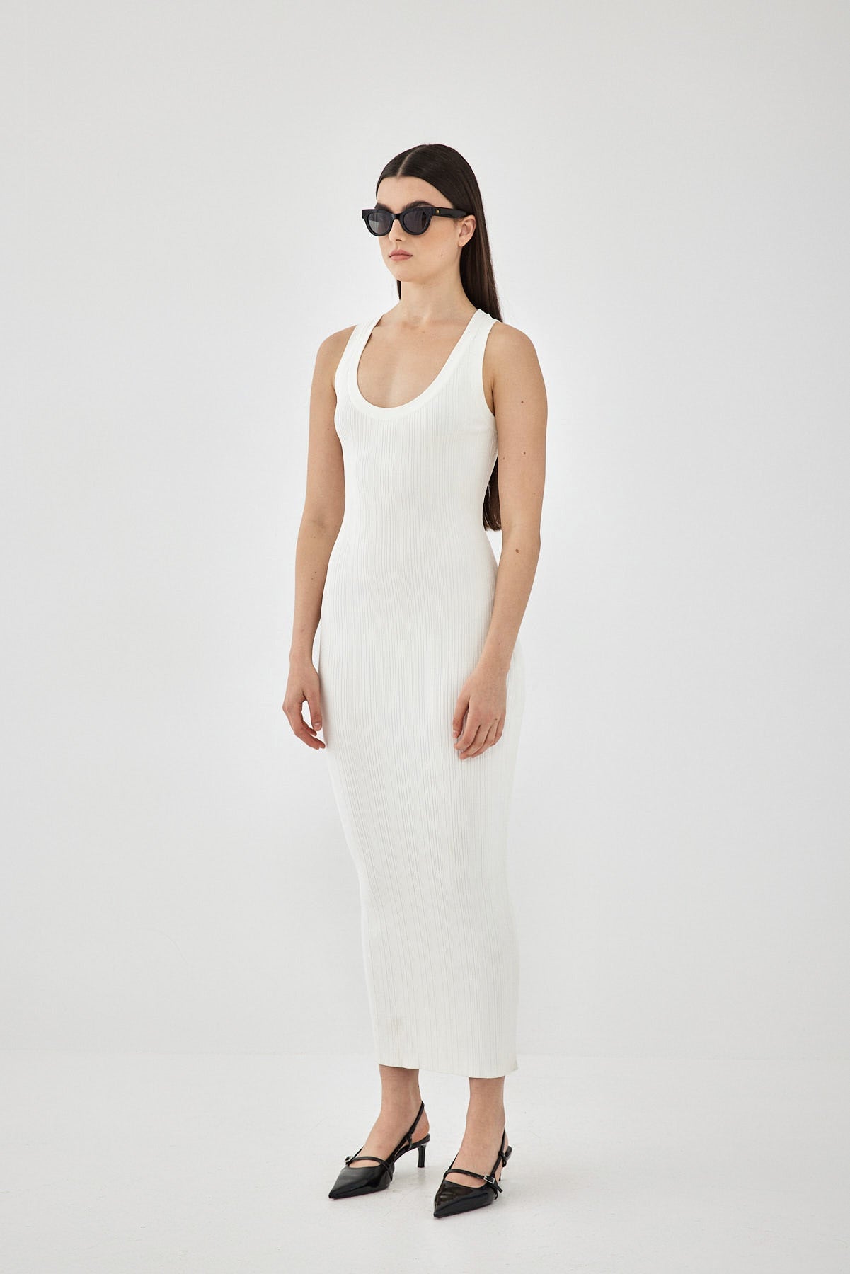 Ribbed Tight Knit Dress - Dé Rococo