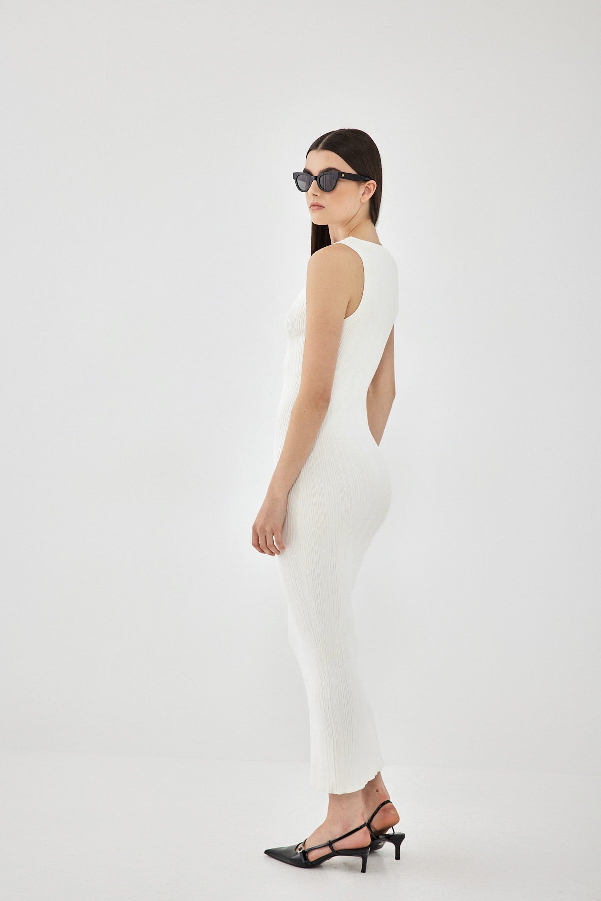 Ribbed Tight Knit Dress - Dé Rococo