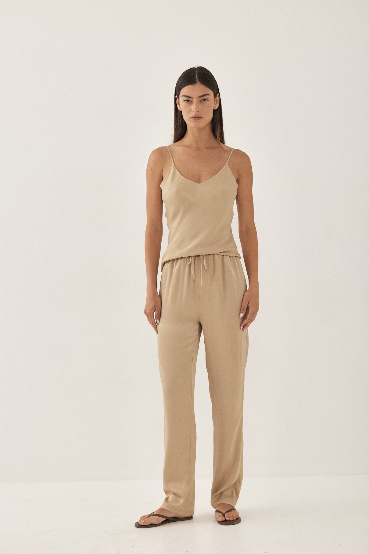 Satin Slip Camisole - Dé Rococo