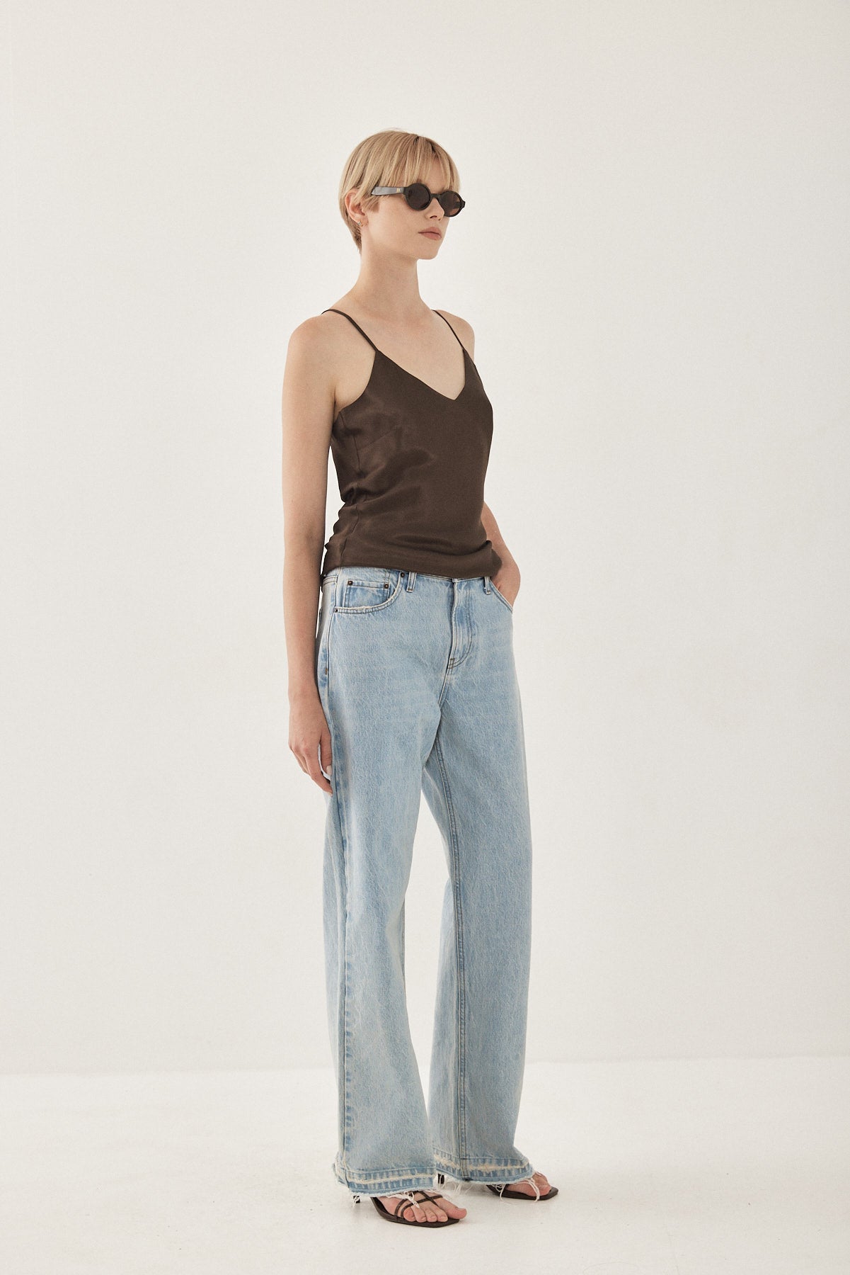 Satin Slip Camisole - Dé Rococo