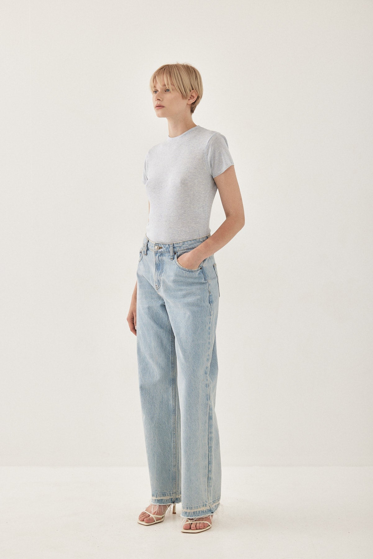 Knitted Crewneck T Shirt - Dé Rococo