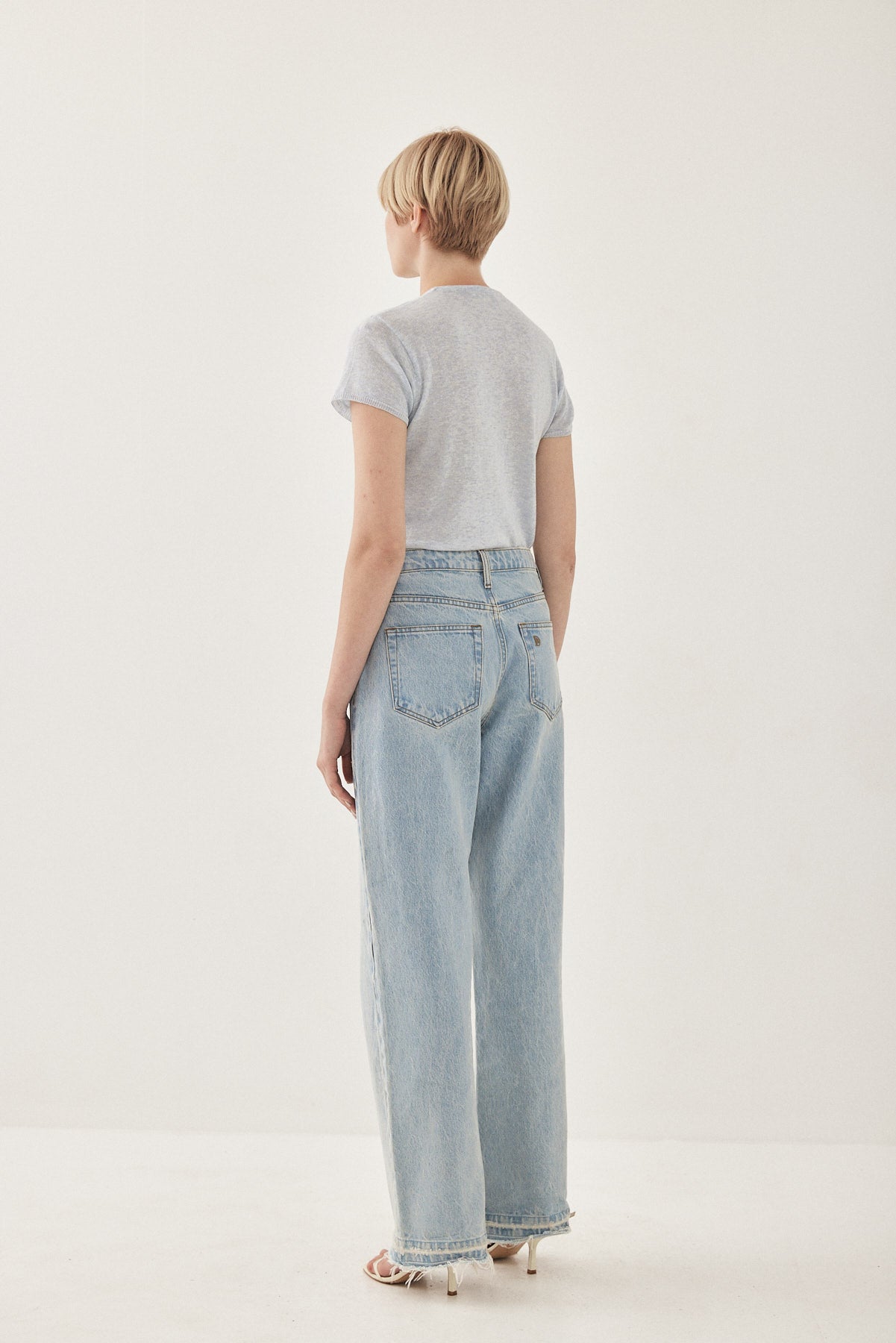 Knitted Crewneck T Shirt - Dé Rococo