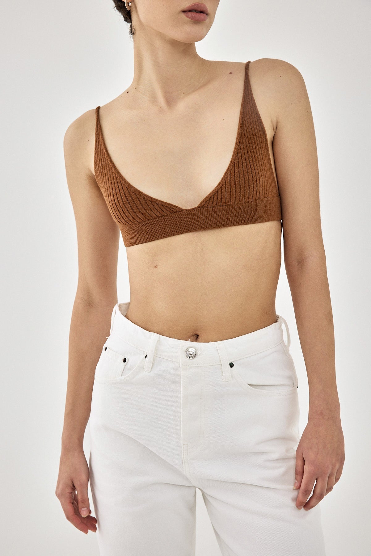 Cozy Triangle Bralette - Dé Rococo
