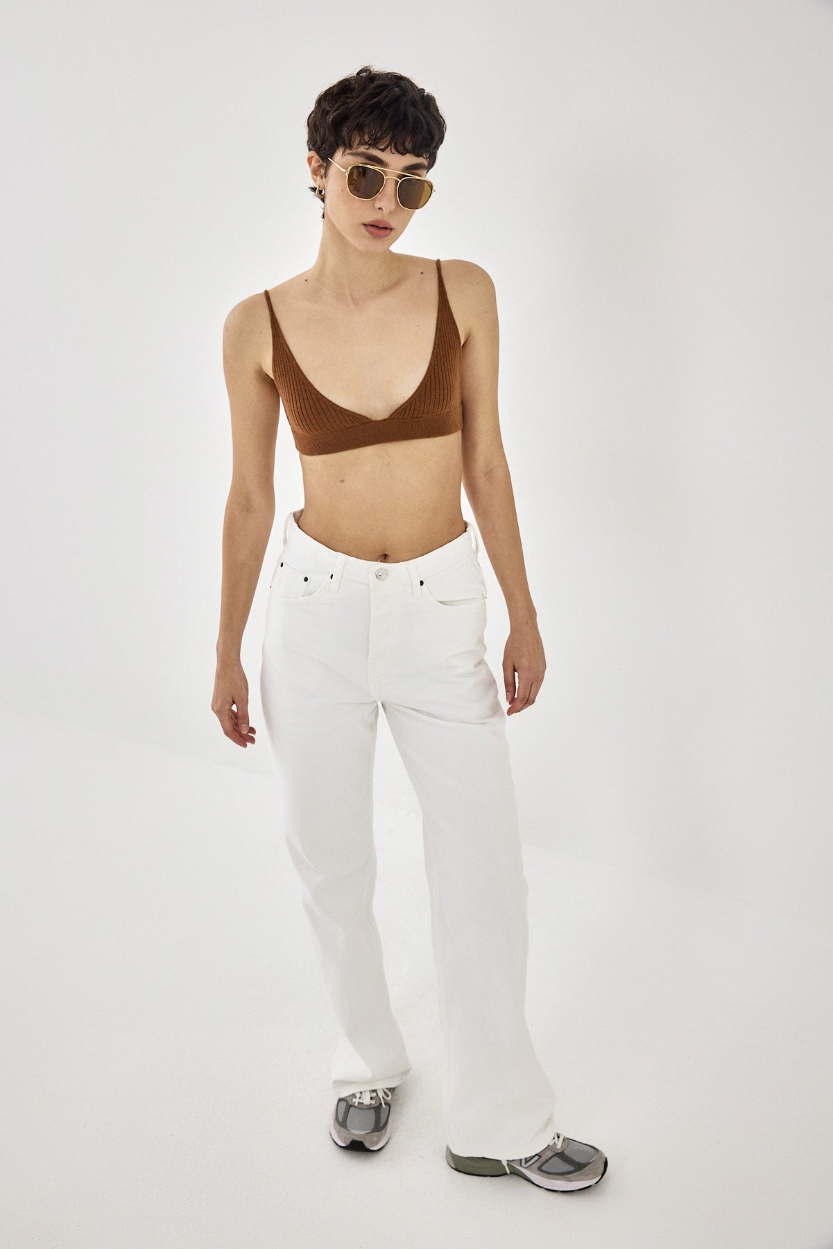 Cozy Triangle Bralette - Dé Rococo