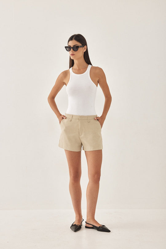 Mid Waist Daddy Shorts - Dé Rococo