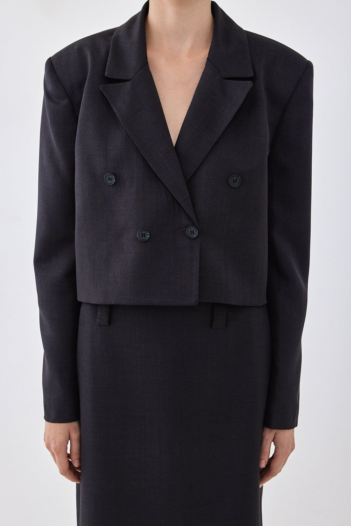 Cropped Daddy Blazer - Dé Rococo