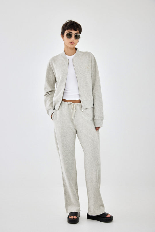 Cropped Zipped Sweatshirt - Dé Rococo