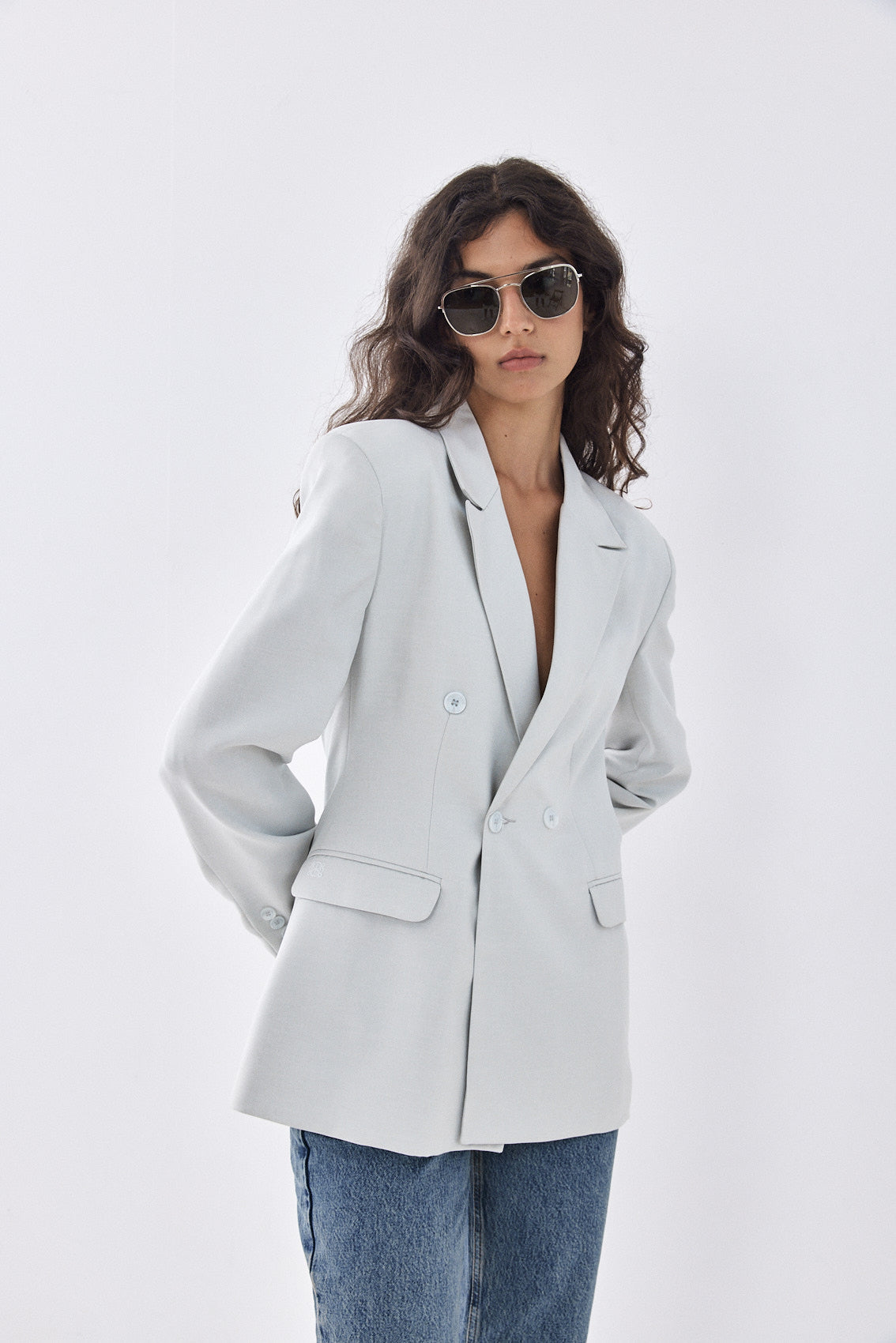 Fitted Waist Daddy Blazer - Dé Rococo