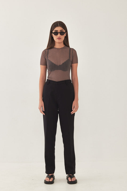 DR Logo Mesh T Shirt - Dé Rococo