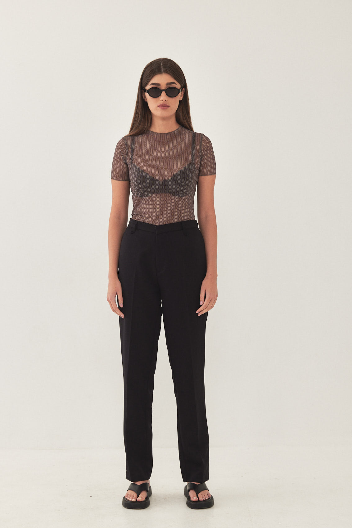 DR Logo Mesh T Shirt - Dé Rococo