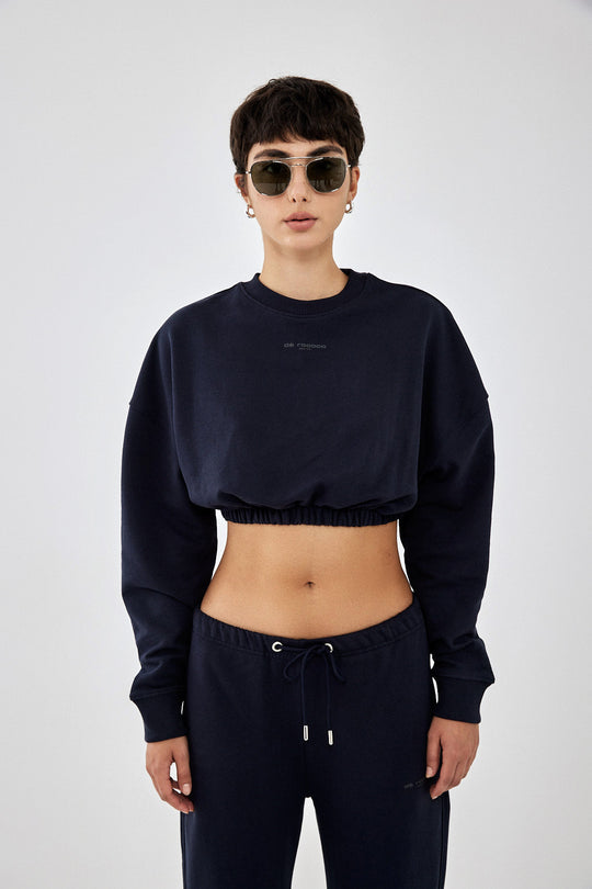 Cropped Sweatshirt - Dé Rococo