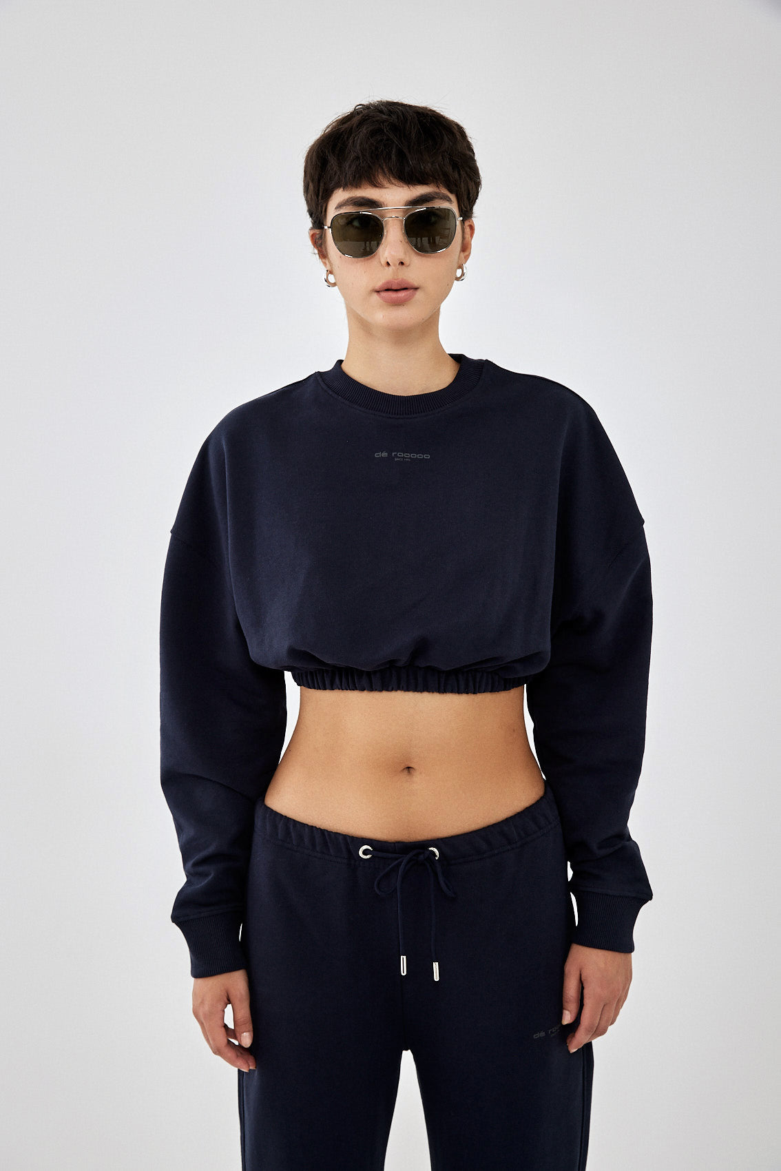 Cropped Sweatshirt - Dé Rococo