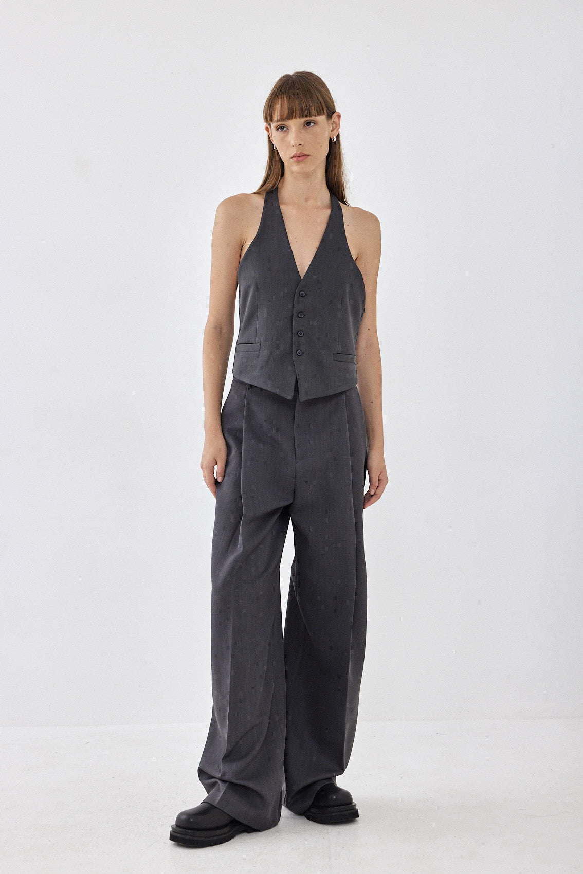 Open Back Daddy Vest - Dé Rococo