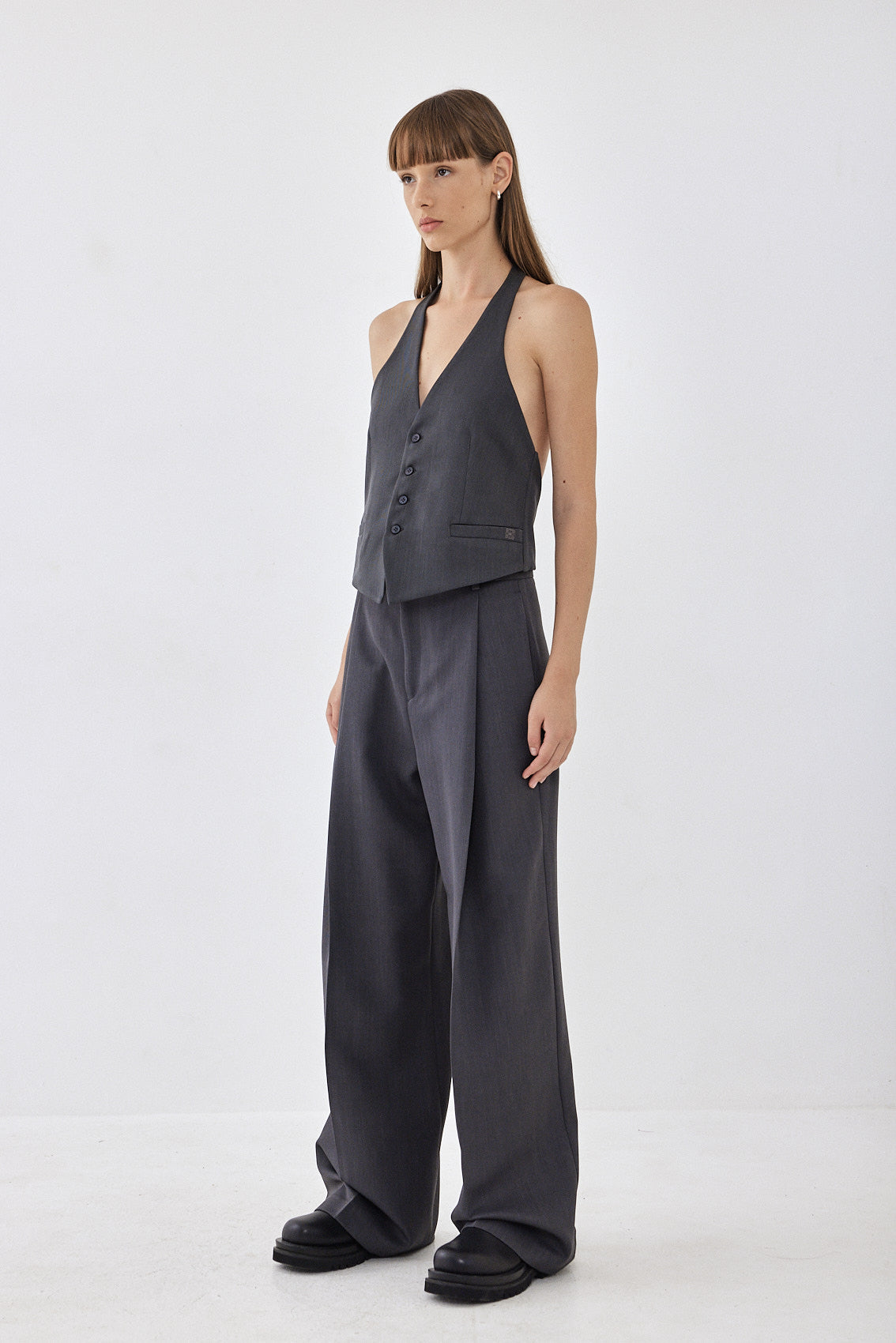 Open Back Daddy Vest - Dé Rococo