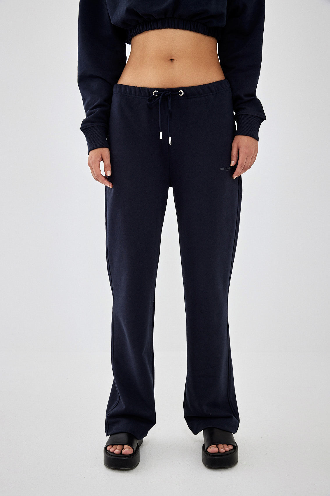 Straight Leg Sweatpants - Dé Rococo