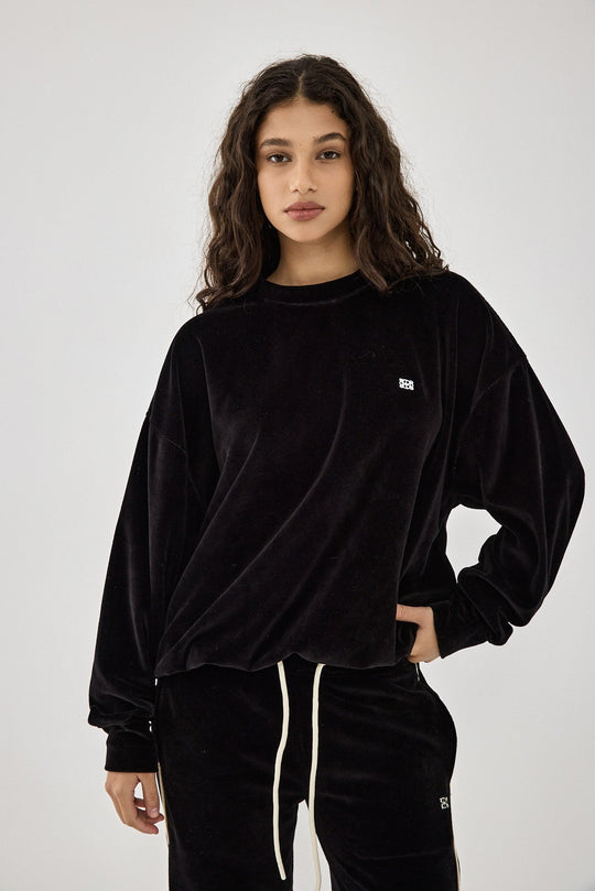 Velvet Sweatshirt - Dé Rococo