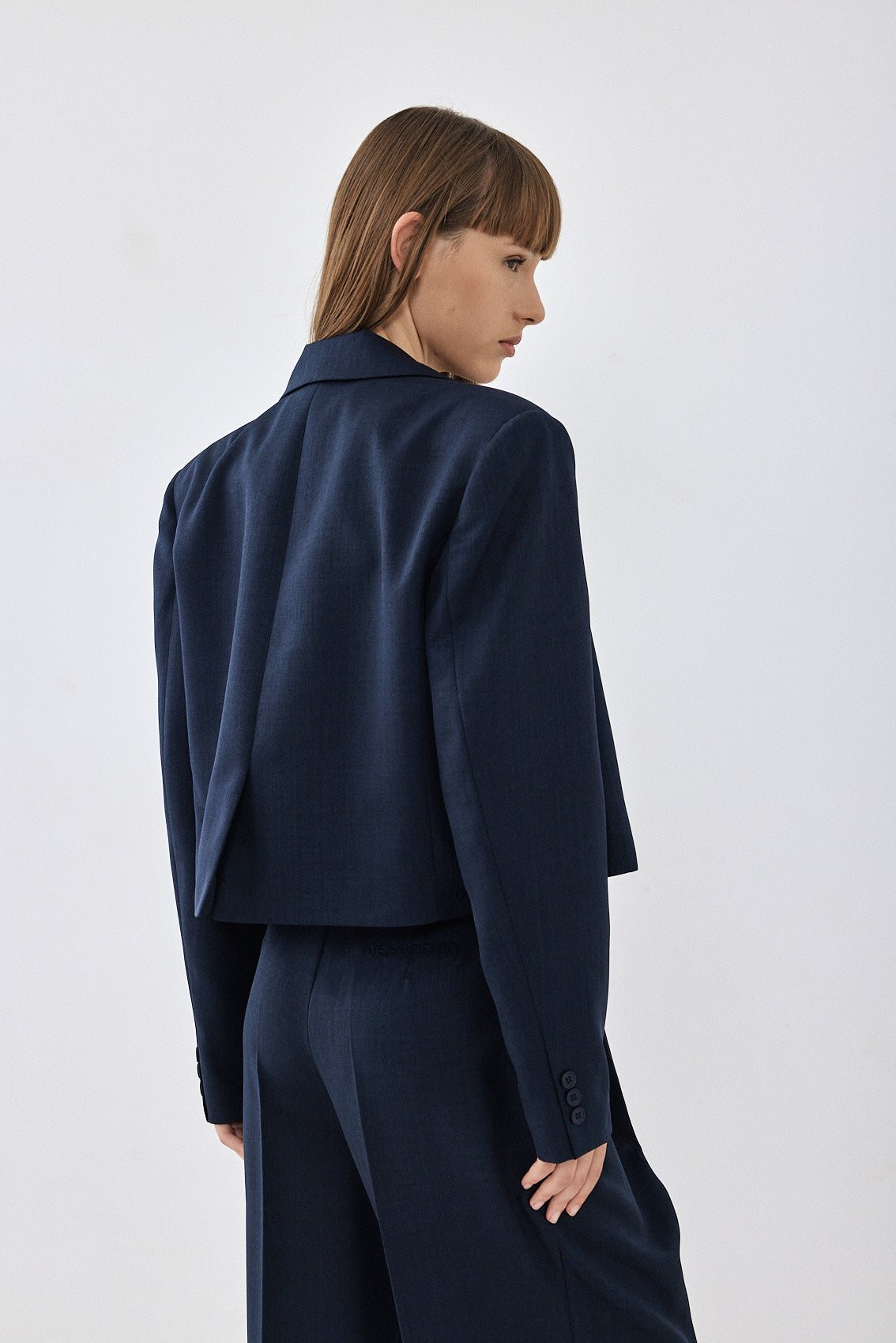 Cropped Daddy Blazer - Dé Rococo