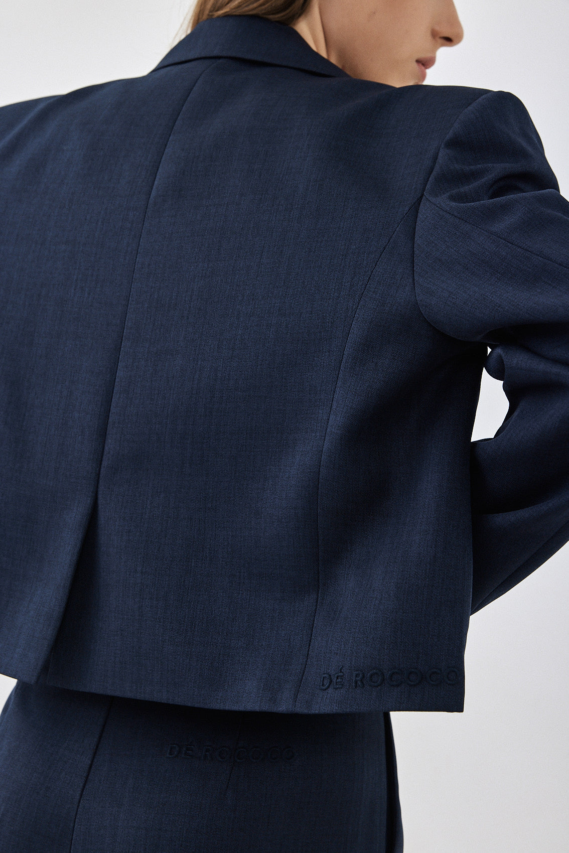 Cropped Daddy Blazer - Dé Rococo