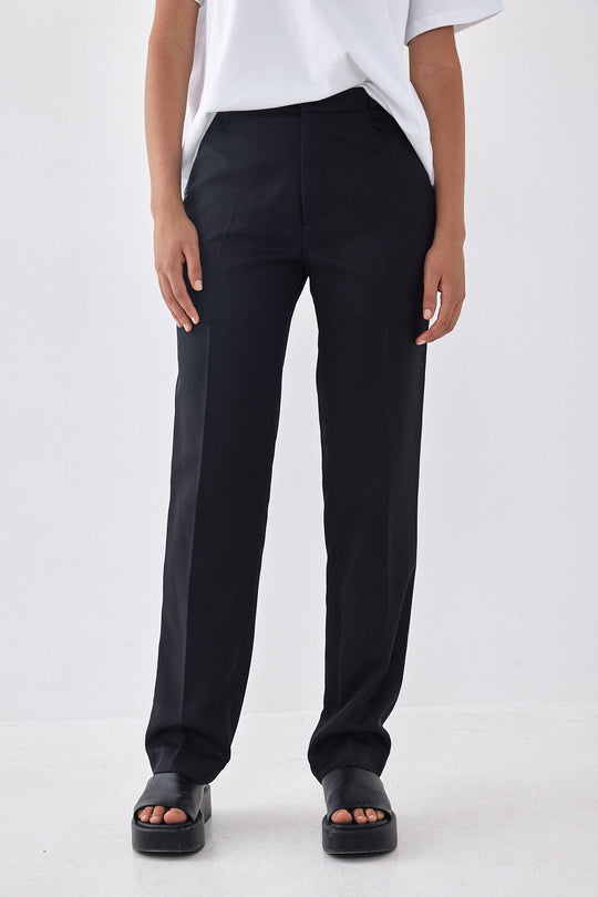 Mid Rise Slim Daddy Pants - Dé Rococo