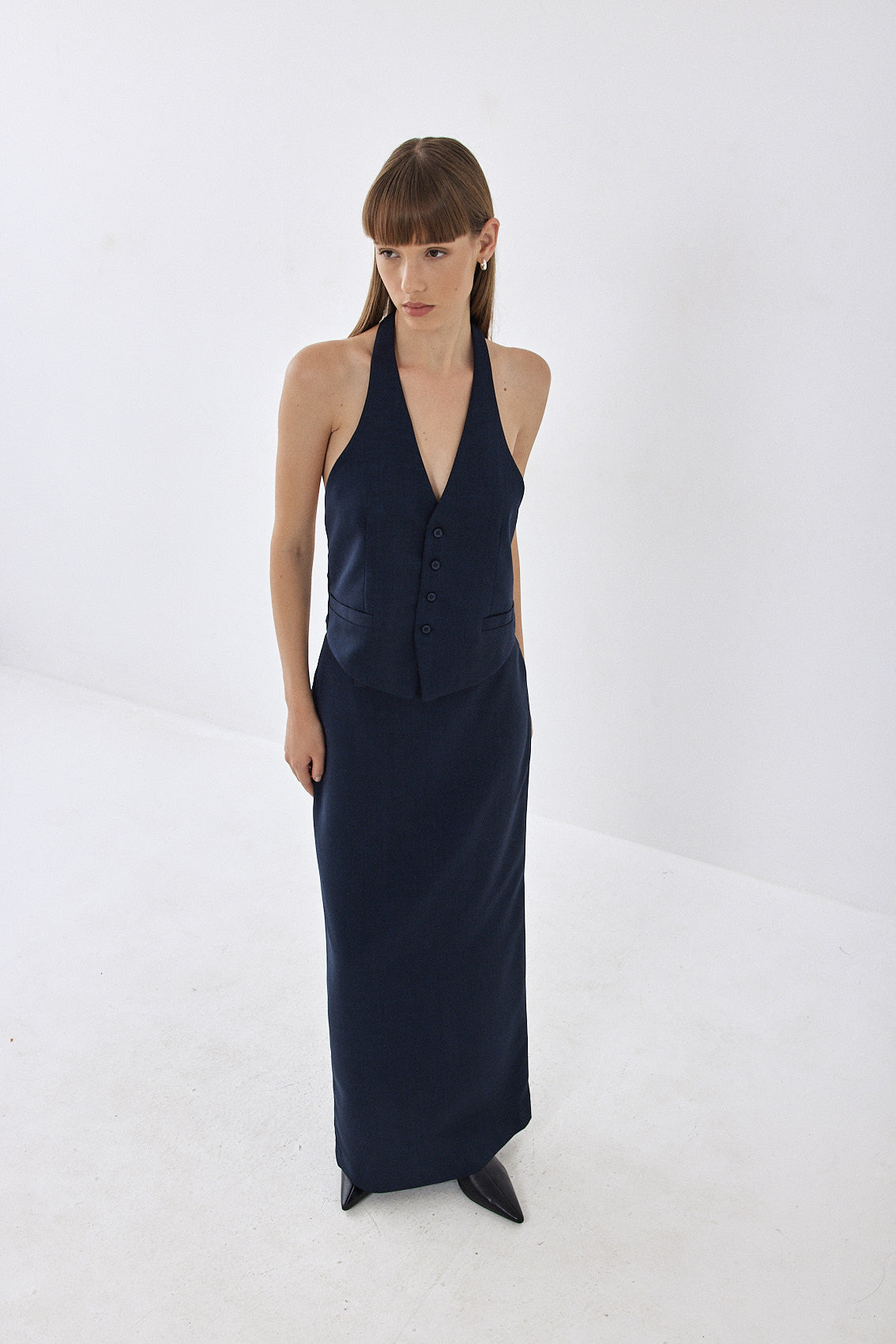 Open Back Daddy Vest - Dé Rococo