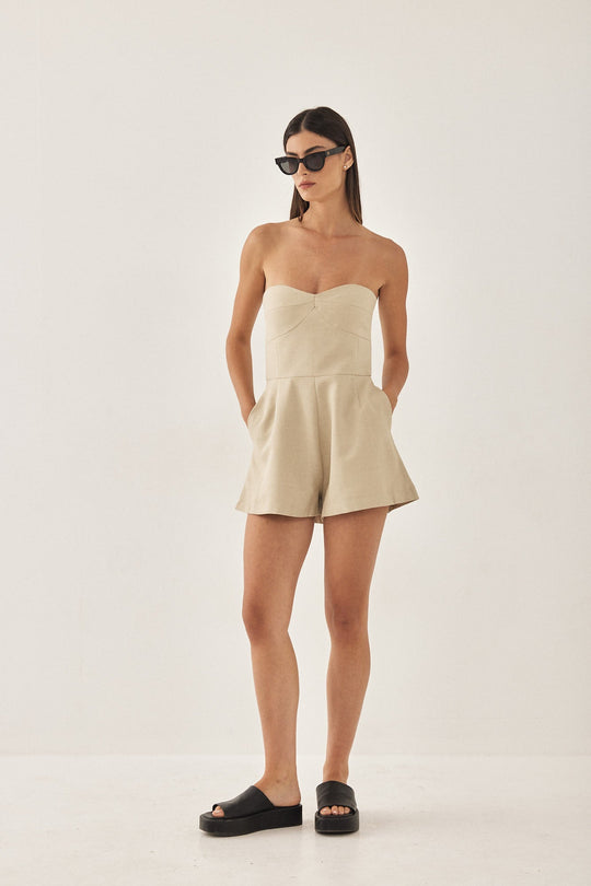 Corset Short Daddy Jumpsuit - Dé Rococo