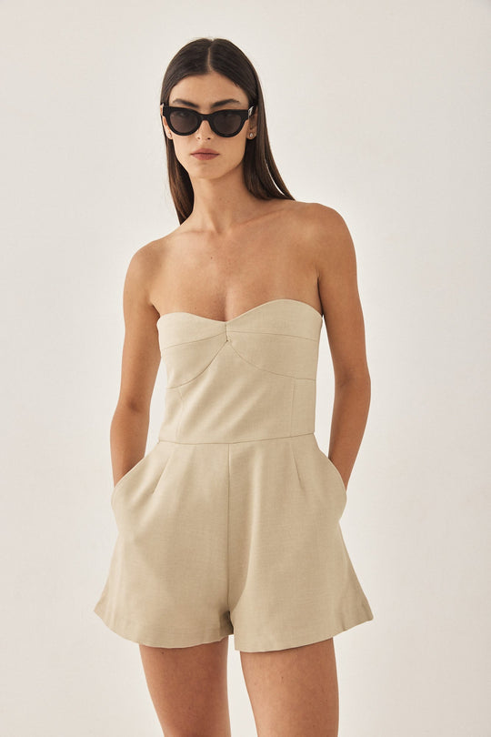 Corset Short Daddy Jumpsuit - Dé Rococo