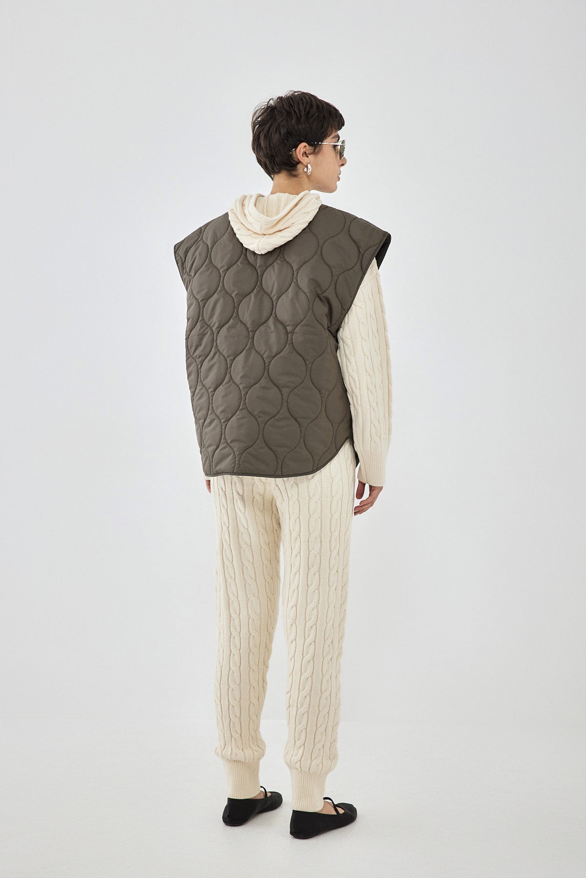 Quilted Vest - Dé Rococo