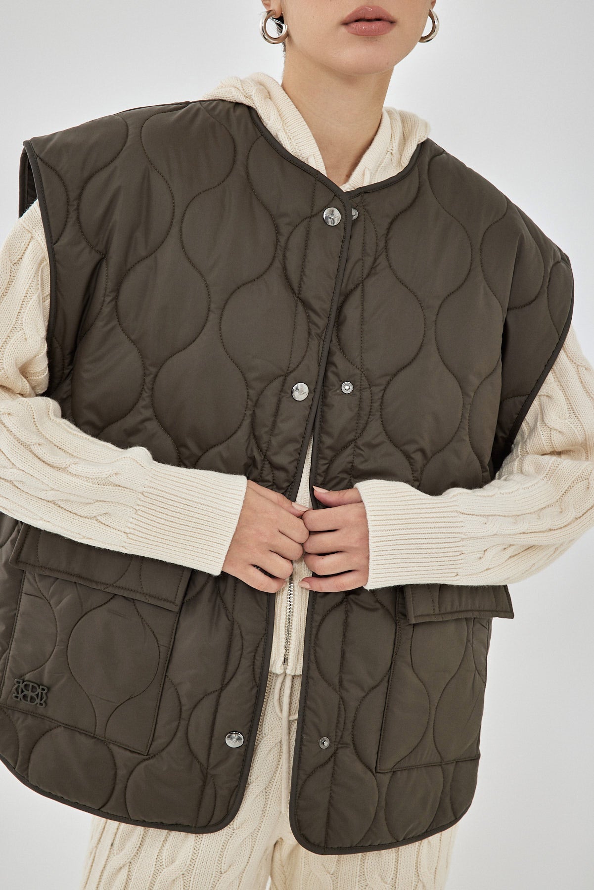Quilted Vest - Dé Rococo