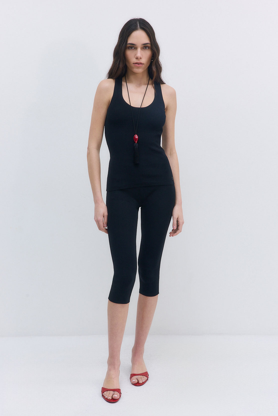 Tight Ribbed Tank Top