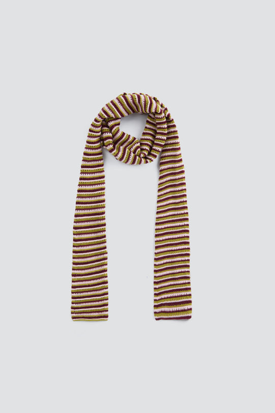 Thin Crochet Scarf