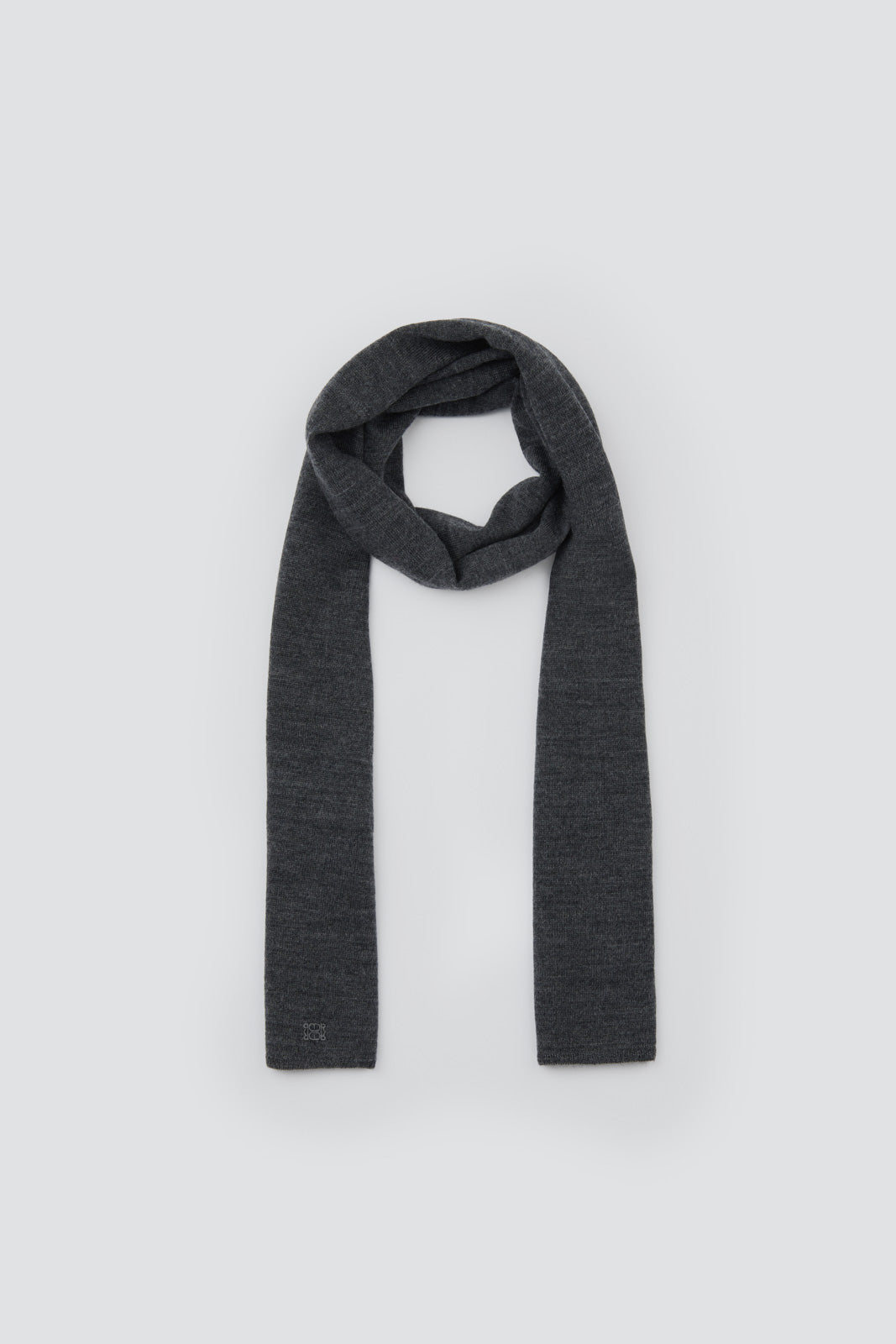 Merino Wool Skinny Scarf