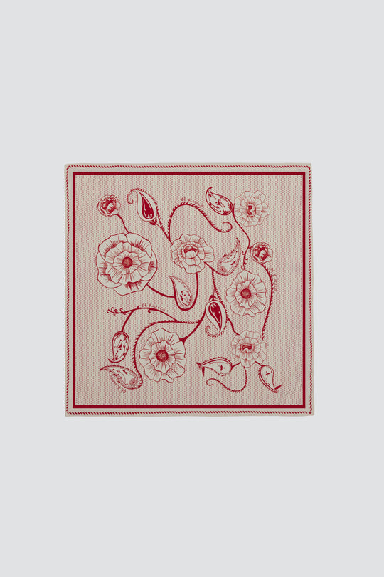 Signature Floral Paisley Scarf