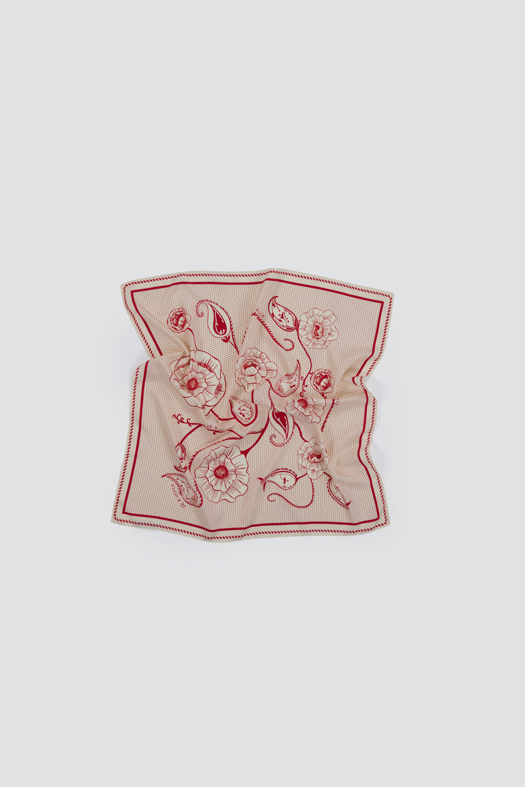 Signature Floral Paisley Scarf