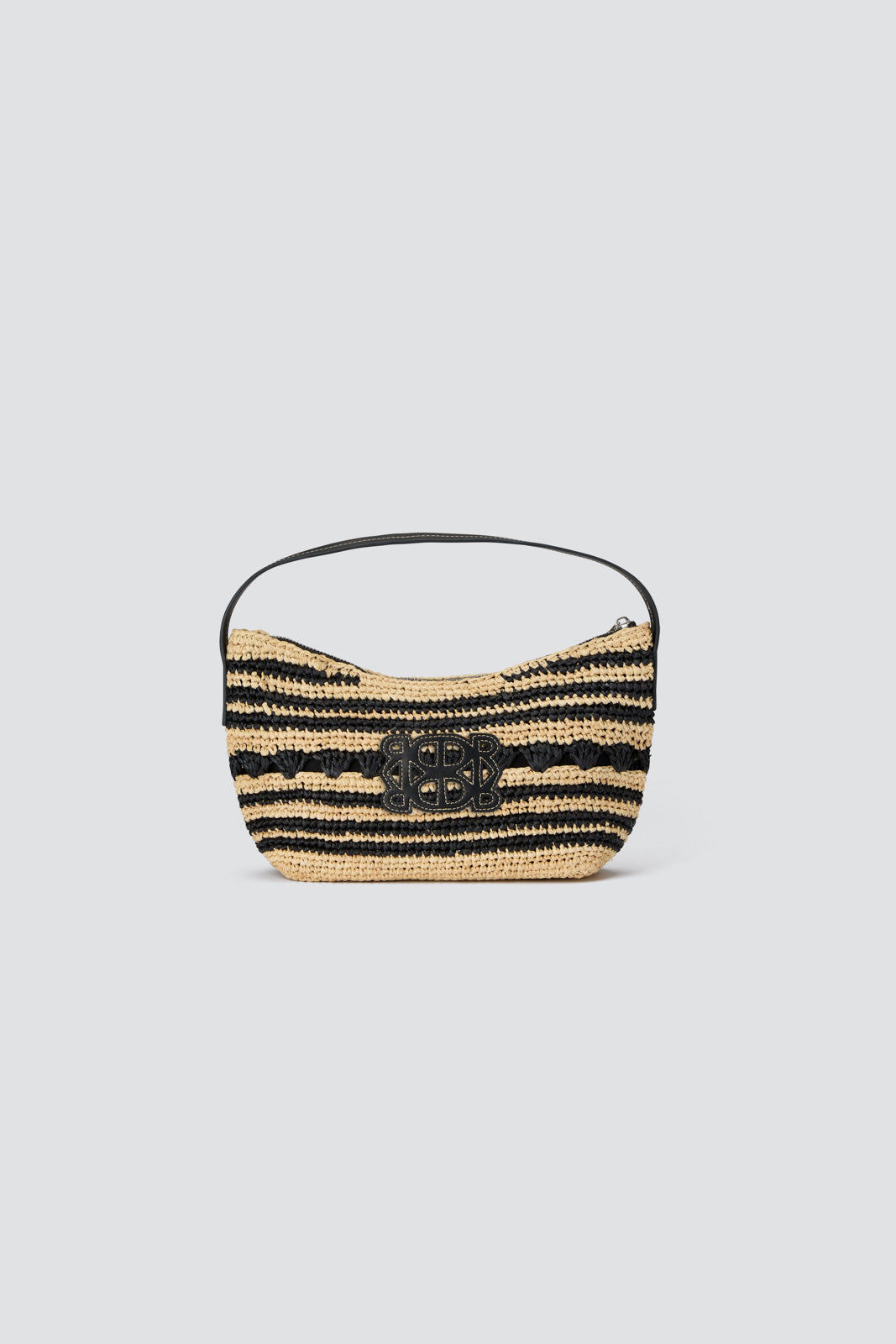 Raffia Crochet Clutch